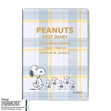 Snoopy 2027 Schedule Book Planner Sanrio Weekly B6 diary Begins in October