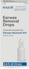 Ear Drops Earwax Removal Aid 0.5Oz 15Ml CARBAMIDE PEROXIDE 6.5% USA