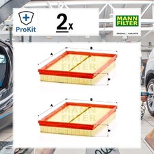 2x ORIGINAL&reg; Mann-Filter Luftfilter f&uuml;r Mercedes-Benz SLS AMG SLS AMG Roadster