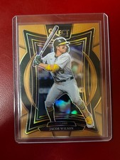 2025 Panini Select Jacob Wilson Concourse Level Bronze Prizm 102/125  Athletics