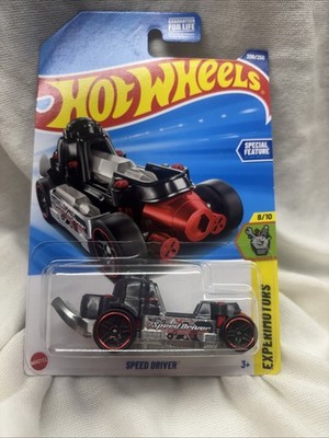 Hot Wheels Speed Driver 2025 #206/250 Red/Black/Silver Experimotors 8/10 Wrench!