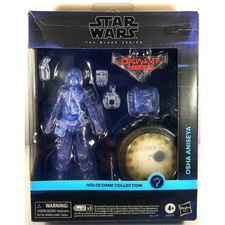 Hasbro Star Wars The Black Series Holocomm Collection OSHA ANISEYA New  See Pics