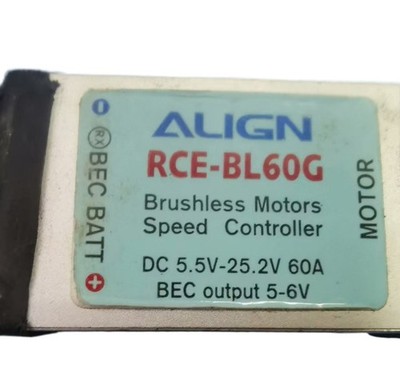 Align 60A ESC RCE-BL60G Brushless Motor Speed Controller BEC Output5-6V