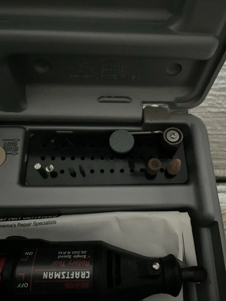 Sears Craftsman Variable Speed Rotary Tool Kit - Image 3 of 4