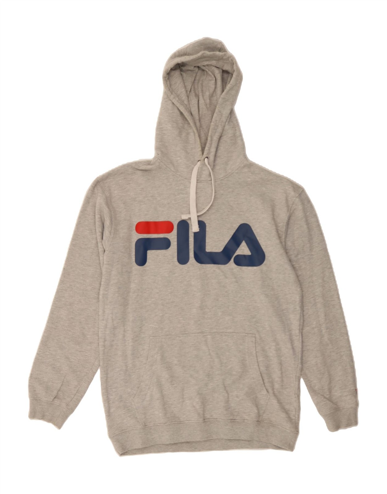 FILA Maglione Uomo Grafico con Cappuccio Medium Grigio Cotone DC73