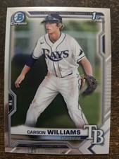 2021 Bowman Draft - Chrome Carson Williams #BDC-180 (RC)