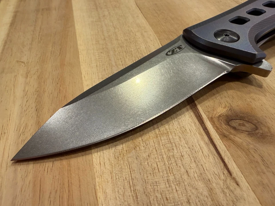 Zero Tolerance ZT 0801TI Knife Titanium Framelock 3.5" S35VN Rexford Design - Image 4 of 4