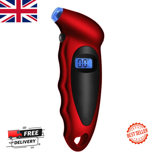 Digital LCD Tyre Tire Air Pressure Gauge Tester Tool Car Vehicle Auto Motorcycle