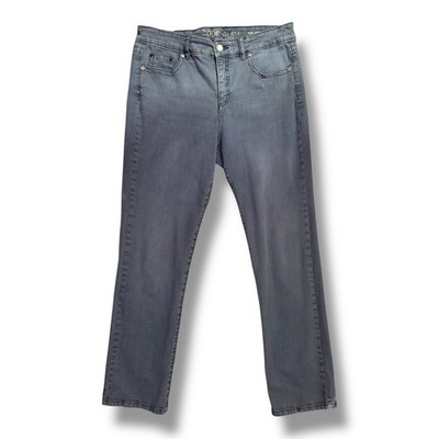 Code Bleu Women's Straight-Leg Jeans in Slate Wash  Missy Size 10