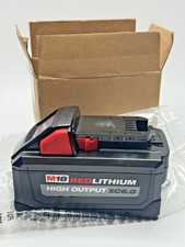 Genuine MILWAUKEE RED LITHIUM Battery M18V 48-11-1865 High Output XC 6.0