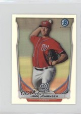 2014 Bowman Scout Top 5 Prospects Mini Chrome Refractors Jake Johansen 7at