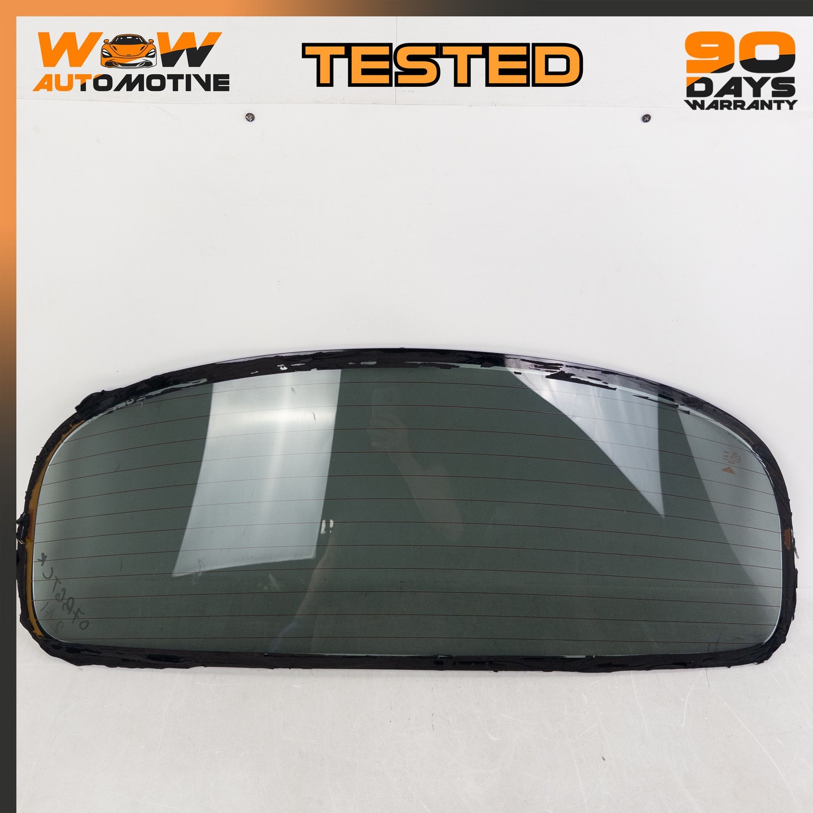 07-13 BENTLEY CONTINENTAL GTC CONVERTIBLE TOP REAR BACK GLASS WINDSHIELD OEM