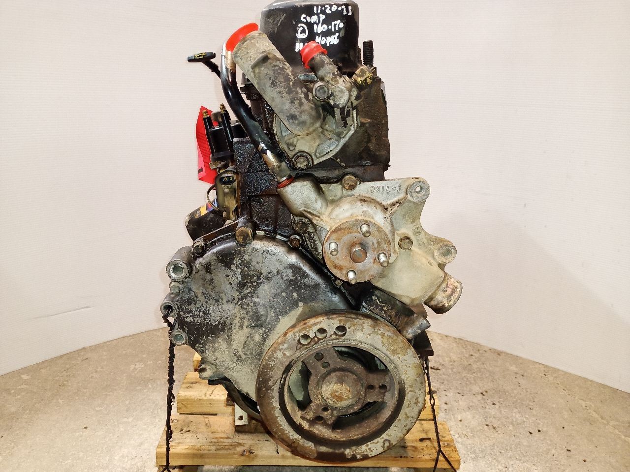 4.0L Engine from 1993 Jeep Wrangler VIN S [167,672 miles] 12482769