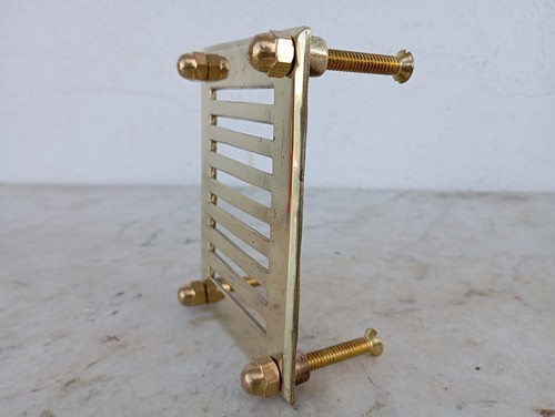 Architectural Salvage Vintage Brass Door Fix Guard Peephole Peep Hole Speakeasy