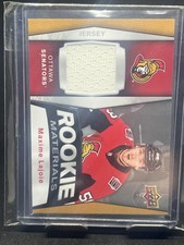 2018-19 Upper Deck #RM-ML Maxime Lajoie Rookie Materials
