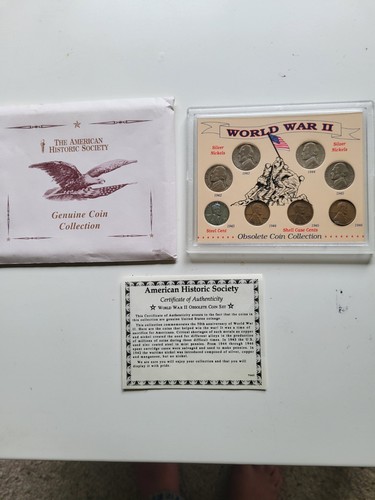 World War 2 Obsolete Coin Collection