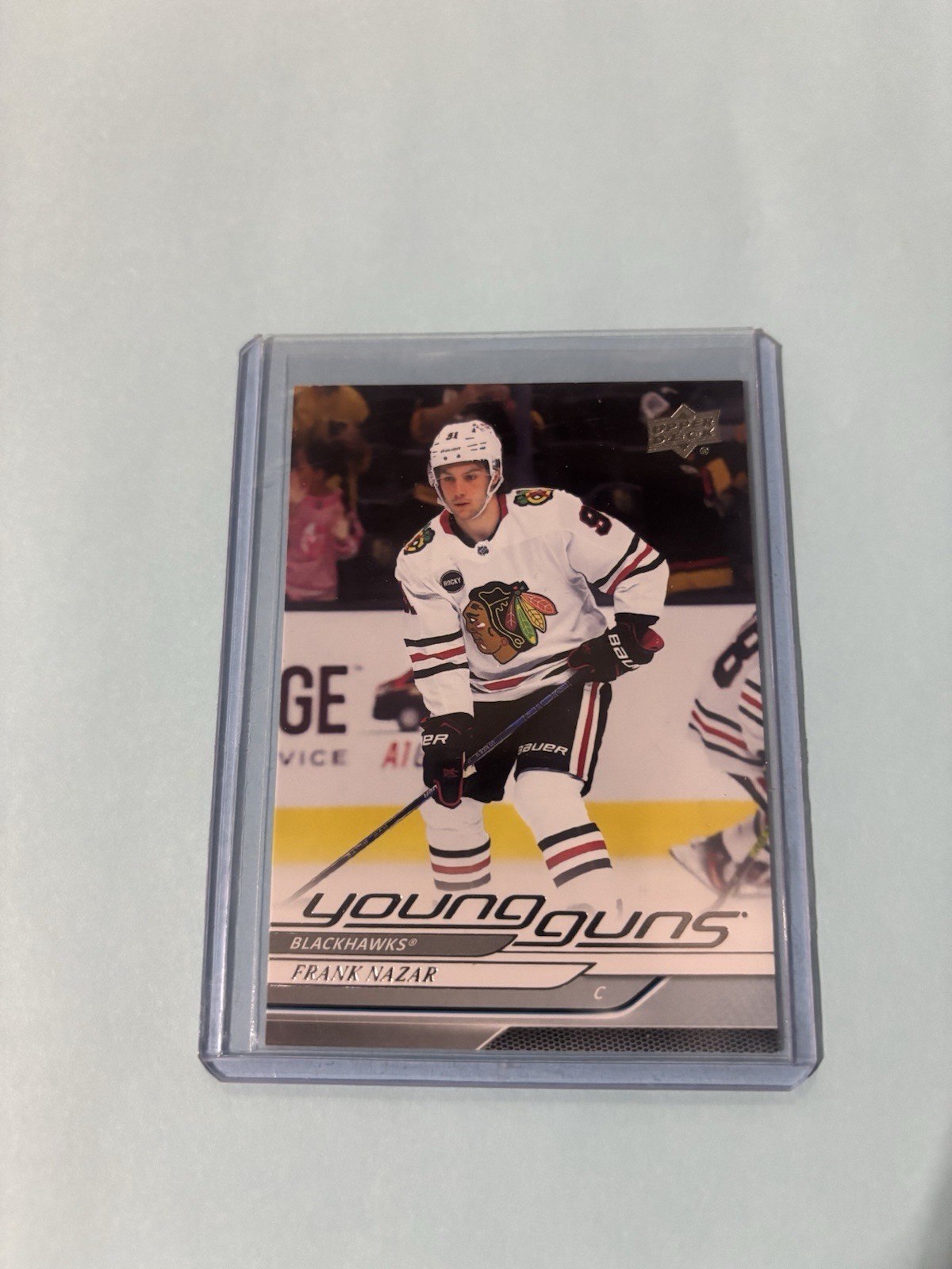 Frank Nazar Young Guns 2024-25 Upper Deck Series 1 227 Rookie Chicago Blackhawks