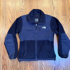 The North Face Denali Fleece Jacket Full Zip Reinforced Black Small Women