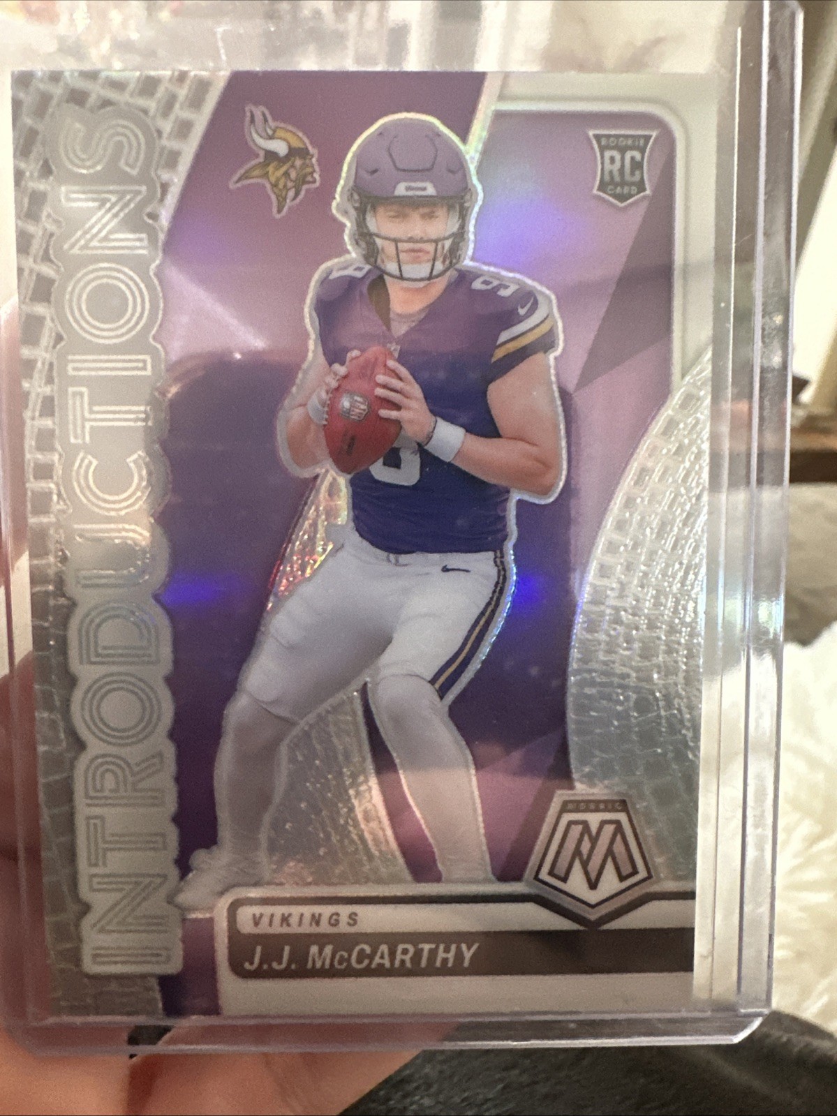 2024 Panini Introductions Mosaic SILVER #5 JJ McCarthy Vikings RC Rookie