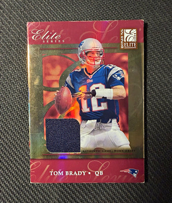 Donruss 2004 Elite Series Tom Brady Patriots Jersey Serial #ES-27 148/250