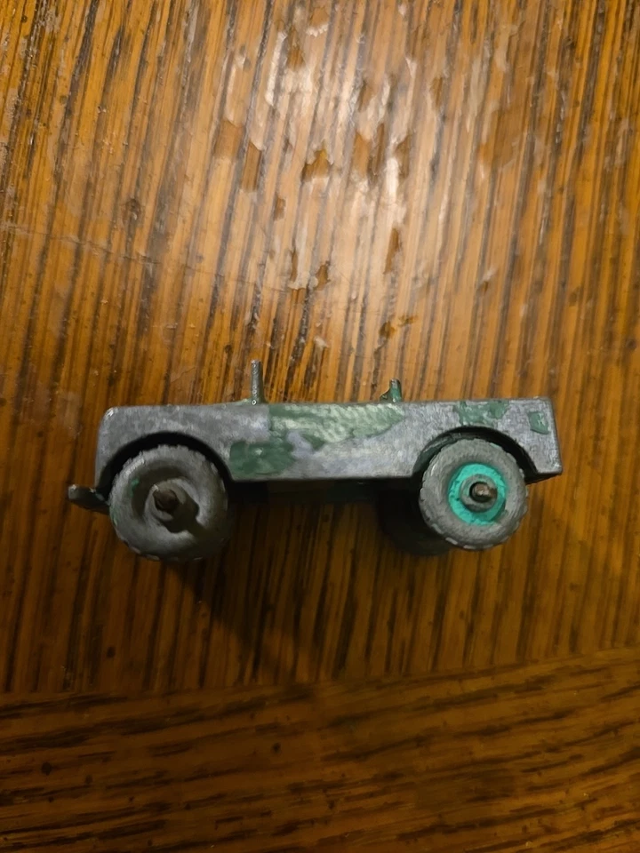 LAND ROVER VINTAGE MATCHBOX MOKO LESNEY VERDE INGLATERRA NO. Jeep diecast 12A Foto 3 de 4