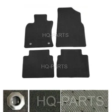 New 4 Pieces Black Nylon Carpet Floor Mats For 18-23 Toyota Camry OE Fitment