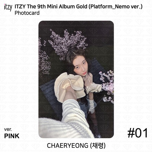 ITZY 9th Mini Album Gold Platform Nemo ver Photocard Poster QR YEJI RYUJIN KPOP - Picture 12 of 107