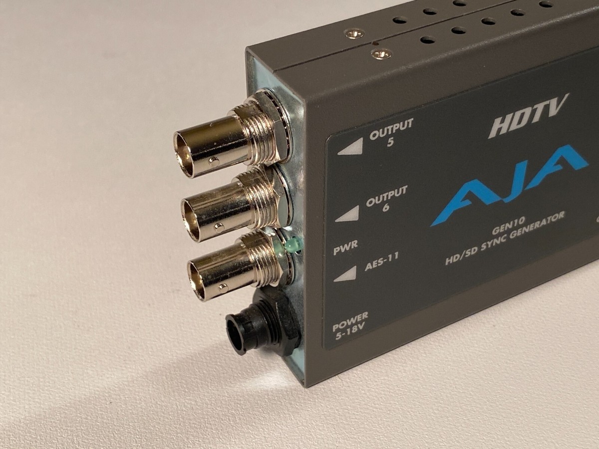 AJA GEN10 HD/SD/AES Sync Generator | eBay