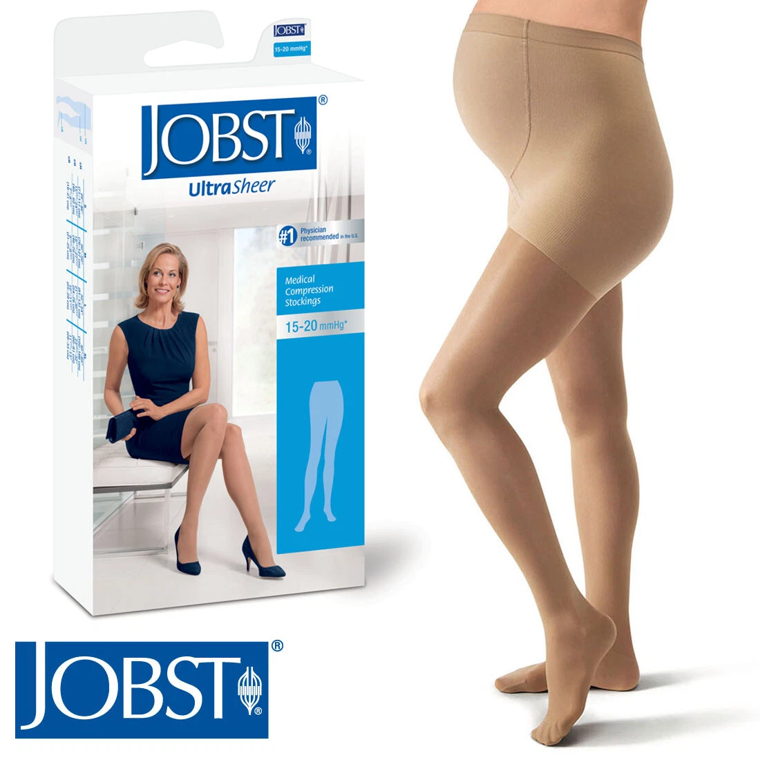 Jobst Maternity Compresson Socks, Pantyhose