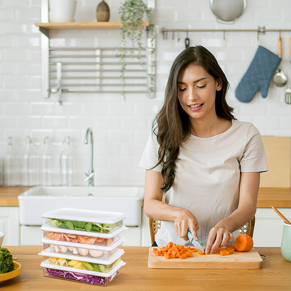 Transparent Bacon Saver Bacon Saver Produce Saver Box Clear Meat Saver Container