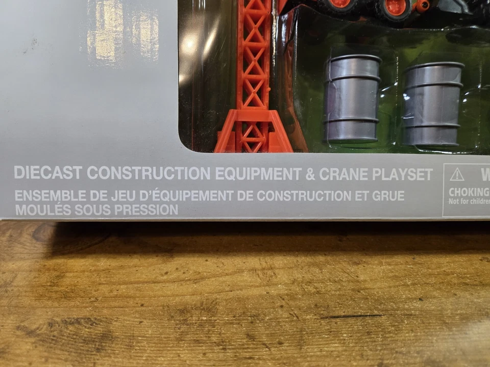 NewRay KUBOTA Diecast Construction Equipment & Crane Playset, Ages 3+/10 Pc, New - Image 3 of 4
