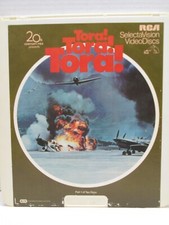 Tora Tora Tora Pearl Harbor WW2 2 Disc Set RCA VideoDisc 1970 Movie Wall Art