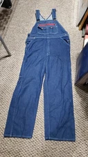 Dickies Overalls Mens MR  Dark Blue Denim Bib Jeans Workwear RN 20697