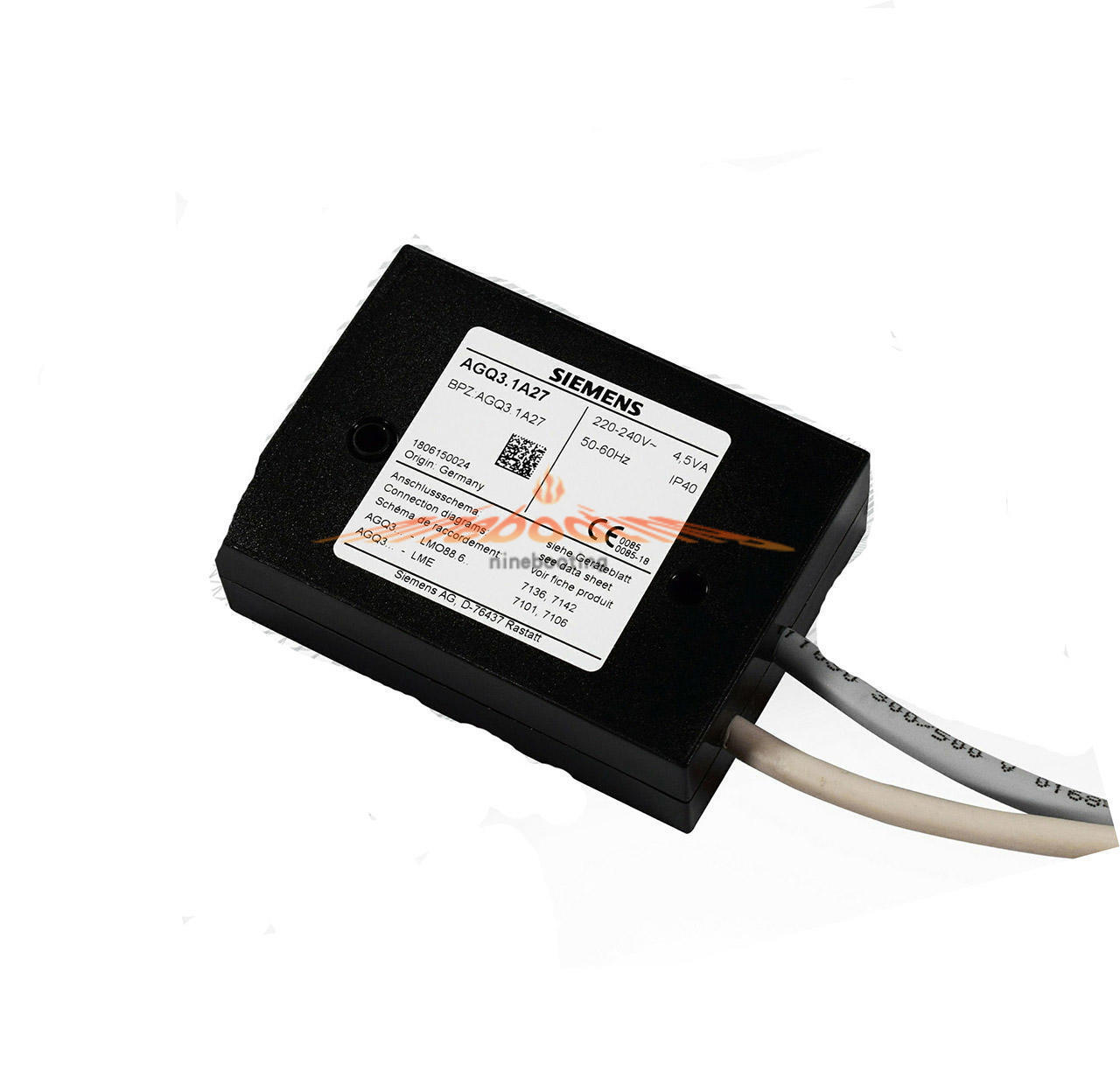 1PC NEW Siemens AGQ3.1A27 control box For oil burner controller-image