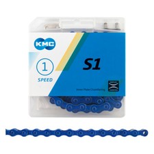 Chain KMC S1 1speed 1/2 x 1/8 Dark Blue 112L