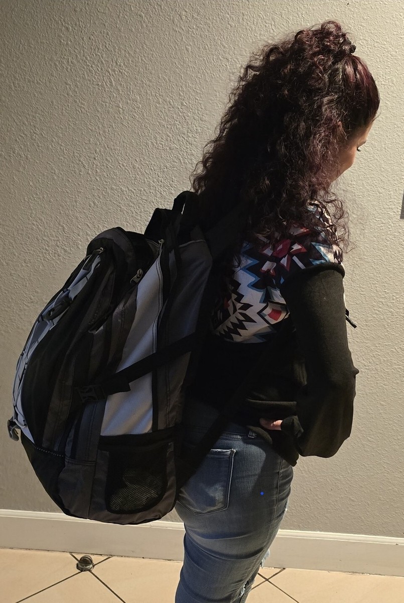 Outdoor Products Vortex 8.0 Black White Backpack School Travel