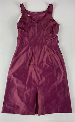 coren moore bridesmaid dresses BRIDES & MAIDS DRESS WOMENS SIZE 2 BURGUNDY MADE IN USA size:2T