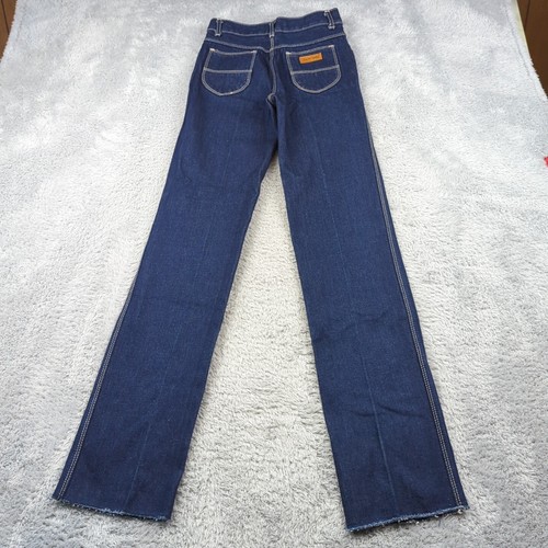 Vintage 80s Diane Von Furstenburg Jeans Girls 8 Blue High Rise Deadstock w Tags - Picture 2 of 24