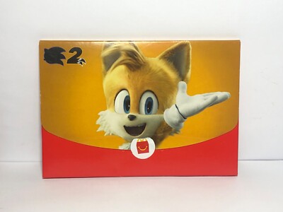 Juguete Temático de McDonald s Sonic 2: La Película con Caja - Nuevo y Sin Abrir