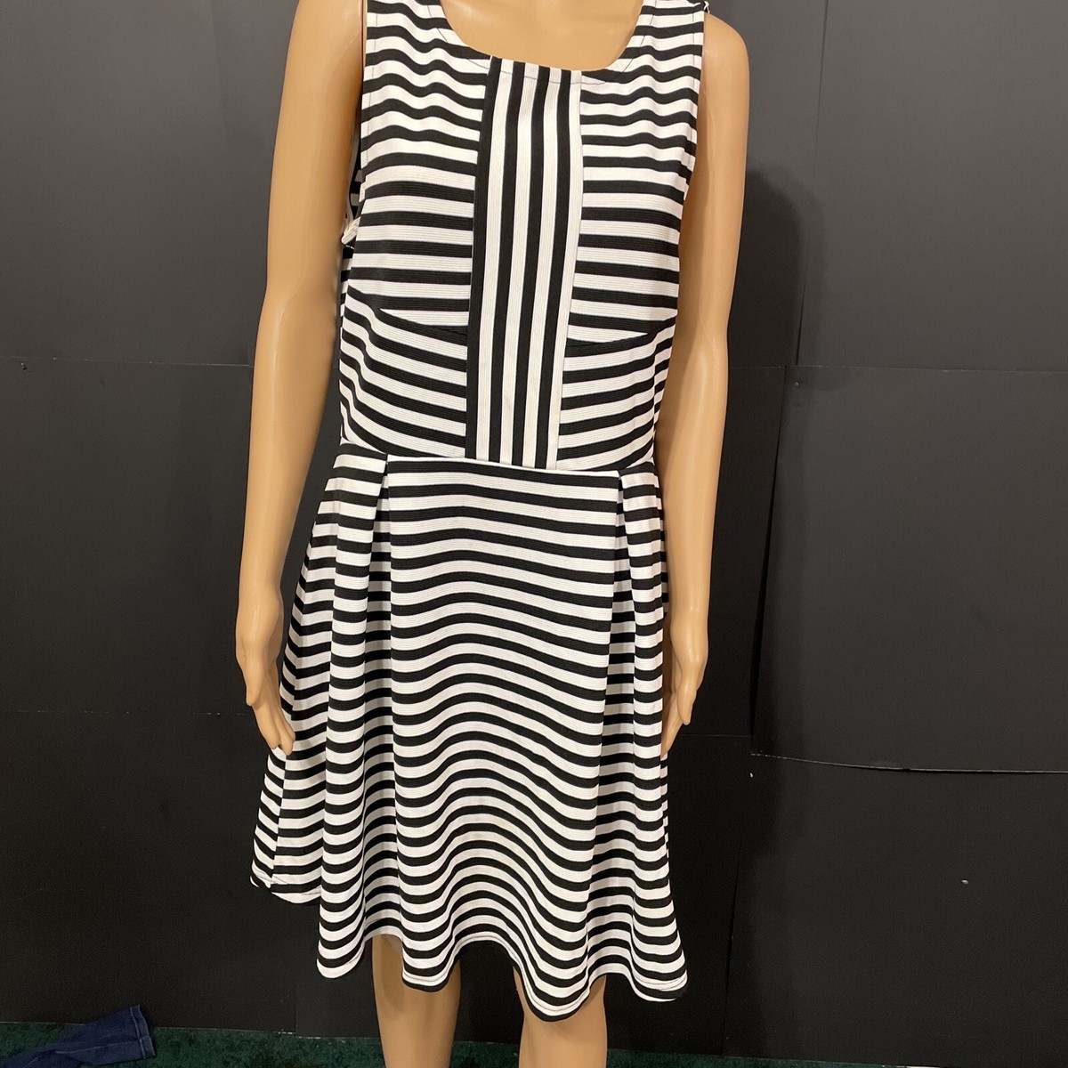 black and white striped a line dress maxi dresses black and white stripes Malys black vertical-stripe netted maxi dress