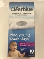 CLEARBLUE DIGITAL OVULATION PREDICTOR TEST 10 COUNT EXP 06/2024