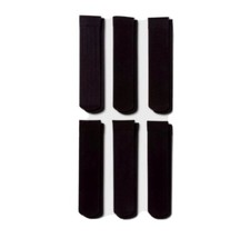 Black Trouser Socks Set Of 6