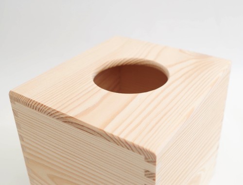 Square / Rectangular Plain Wooden Tissue Box Cover Wood Holder for Decoupage - Picture 14 of 20