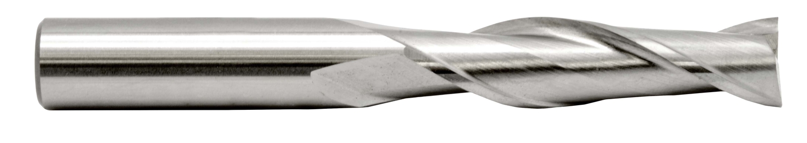 Fresadora de extremo de 3/4", HSS, longitud larga, 2 flautas, vástago de 3/4", de MDX