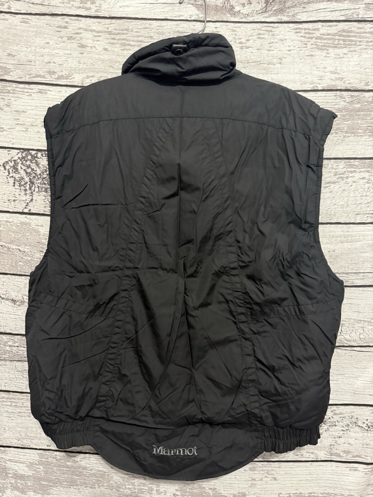 Vintage Marmot PolarGuard Double Layer Puffy Spell Out Ski Vest Mens Large image 9