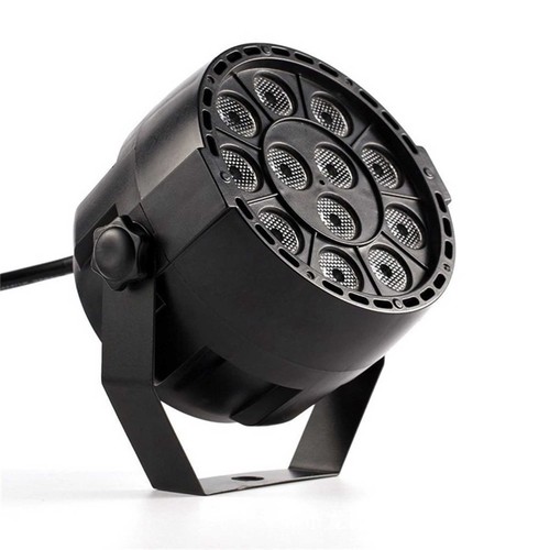 12W RGBW LED DMX-512 Stage Lighting Laser Strobe Halloween Party DJ Disco Lamp - Picture 2 of 15