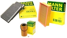 Mann Oil Air Carbon Two Cabin Filter Service Kit for BMW E39 540i 4.4 V8 97-03