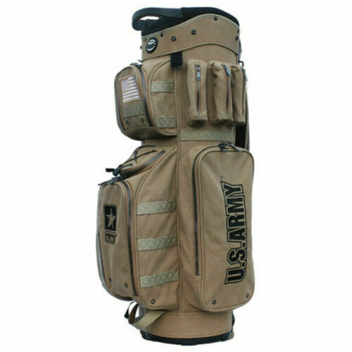 NEW Hot-Z Golf USA Military Active Duty Cart Bag 14-Way Top NEW Hot-Z Golf USA Military Active Duty Cart Bag 14-Way Top