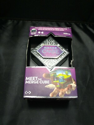NEW Merge Cube AR/VR - Holographic Object You Can Hold - Augmented Reality