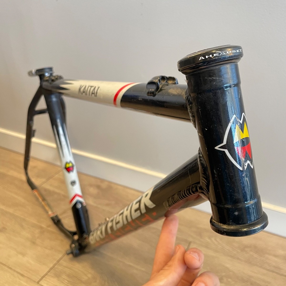 Vintage Gary Fisher Kaitai Mountain Bike Frame Aluminum 19